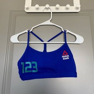 Reebok CrossFit Games official bra in Blue - size S